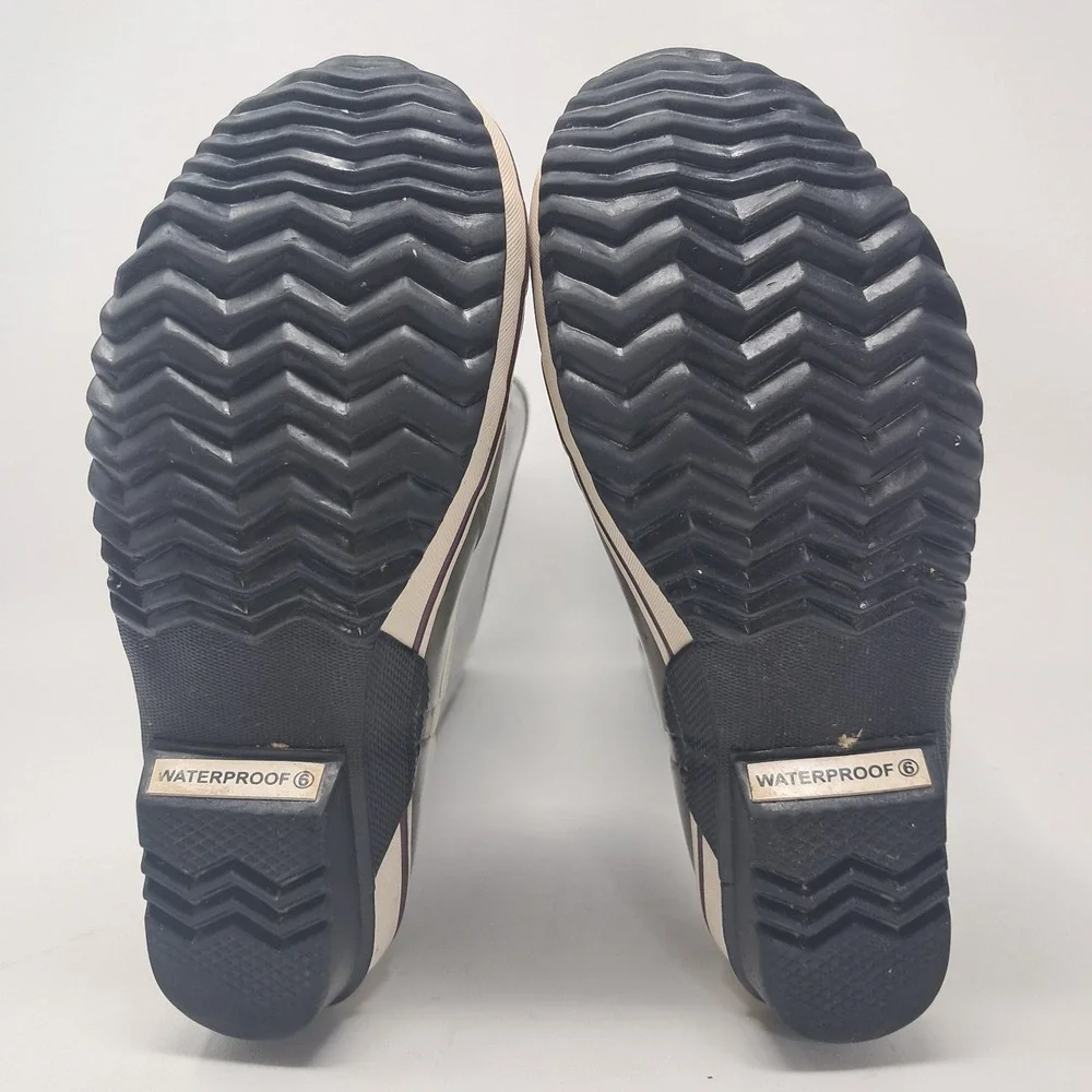 Sorel Sorellington Rain Boots NL1621-255 Rubber Women's size‎ 6